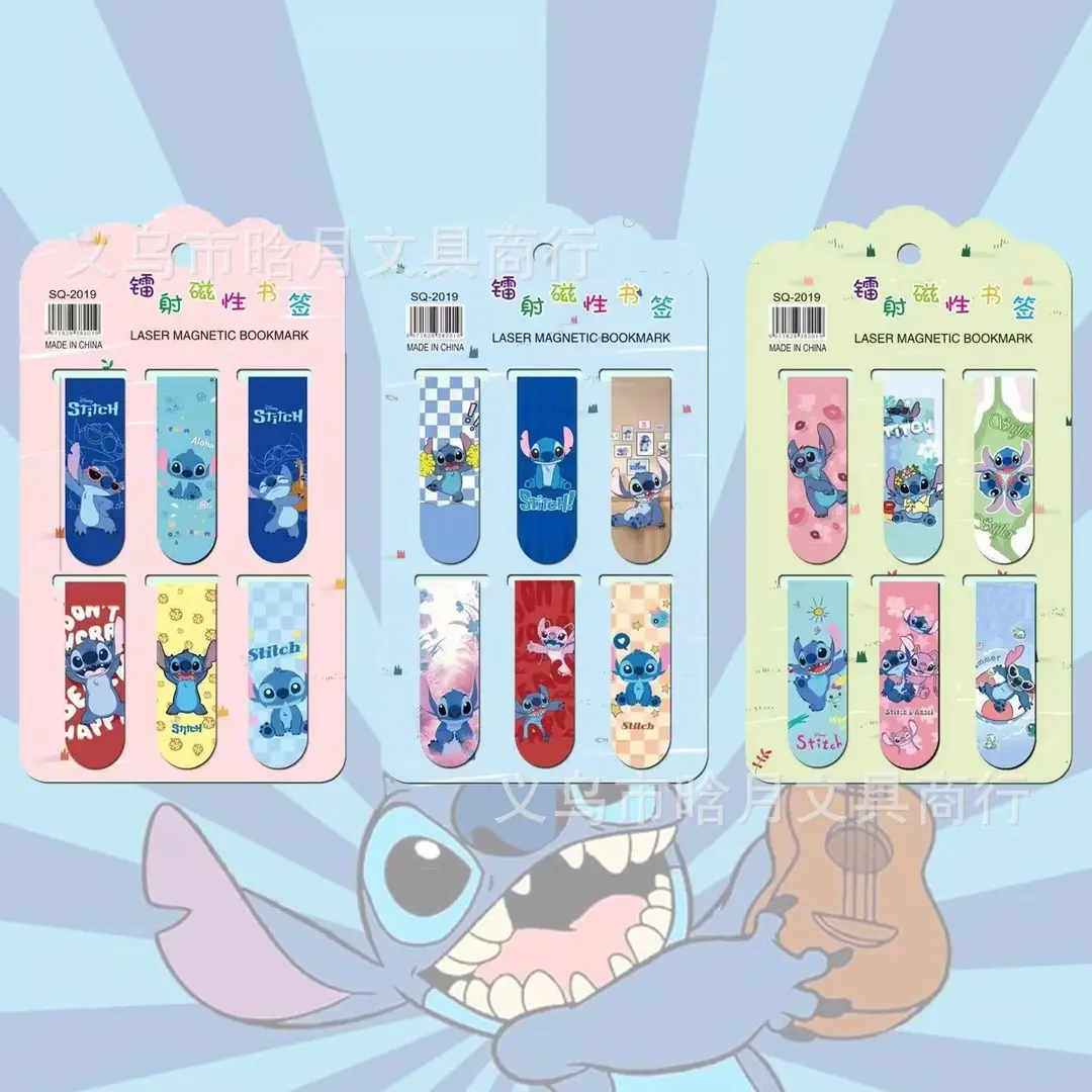 Creative cartoon magnetic bookmark magnetic bookmark holder double-sided bookmark student small gift kulomi melody Sanrio