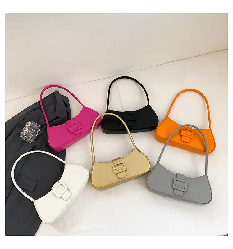 2023 Pink Crossbody Women's Bag with Buckle Closure — feature 17