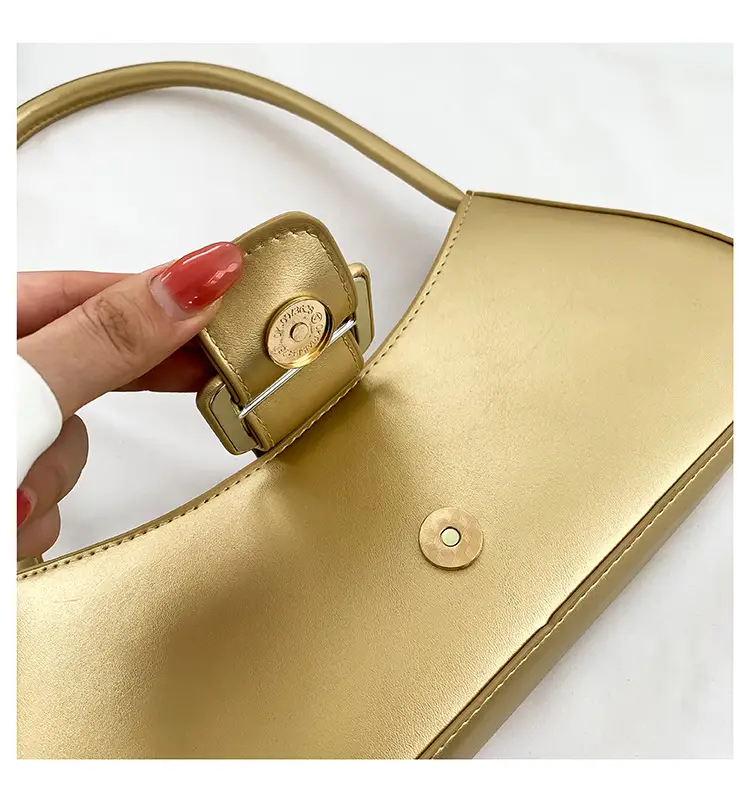 2023 Pink Crossbody Women's Bag with Buckle Closure — feature 7