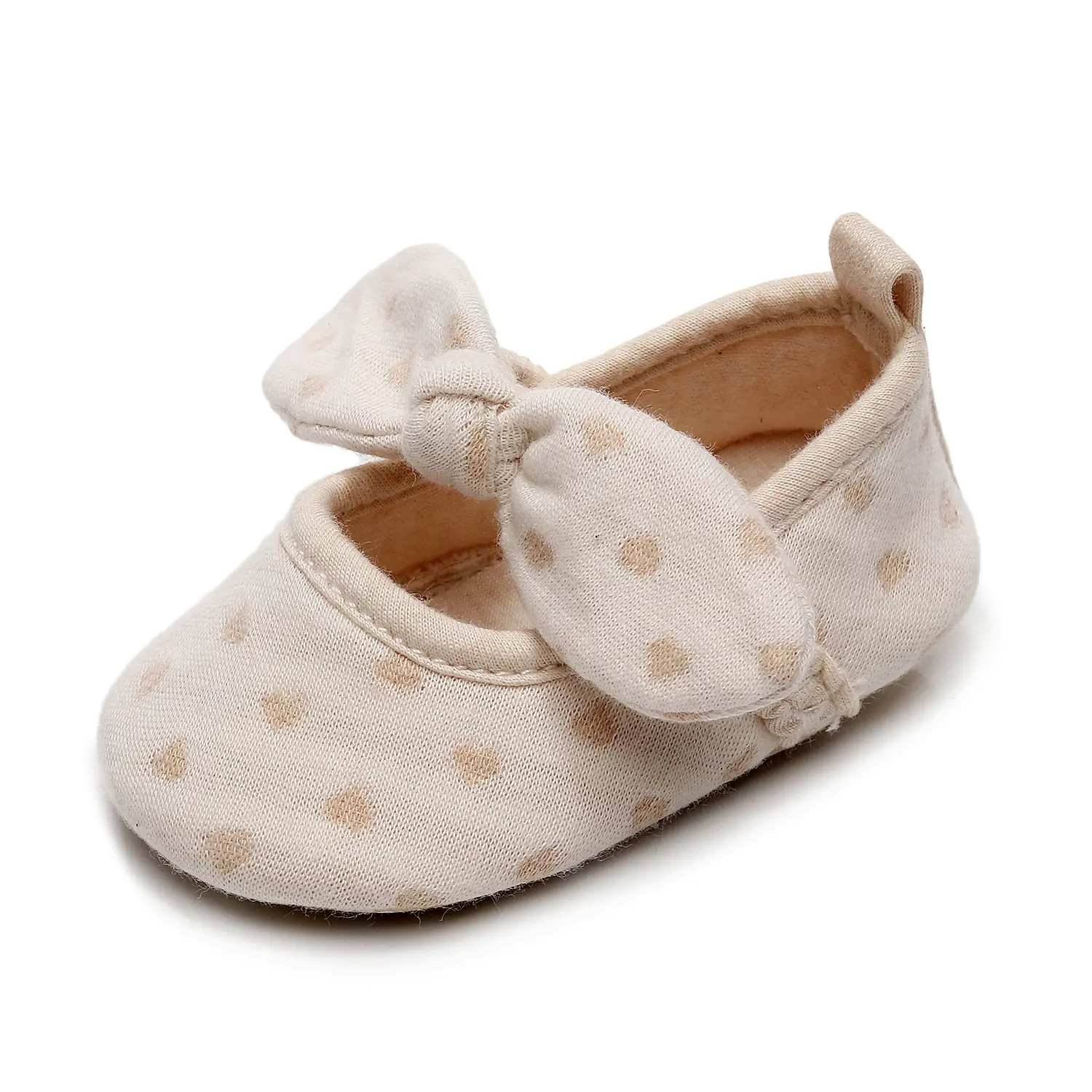 Cotton Bow Baby Shoes 0-2 Years Old