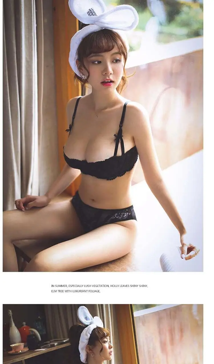 New French Style Thin Lace Push-up Underwear Women's Non-rimmed Bra Women's Half Cup Bra suit — feature 6