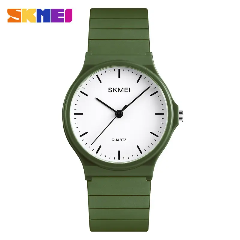 Green Quartz Couple Watch for Men Women