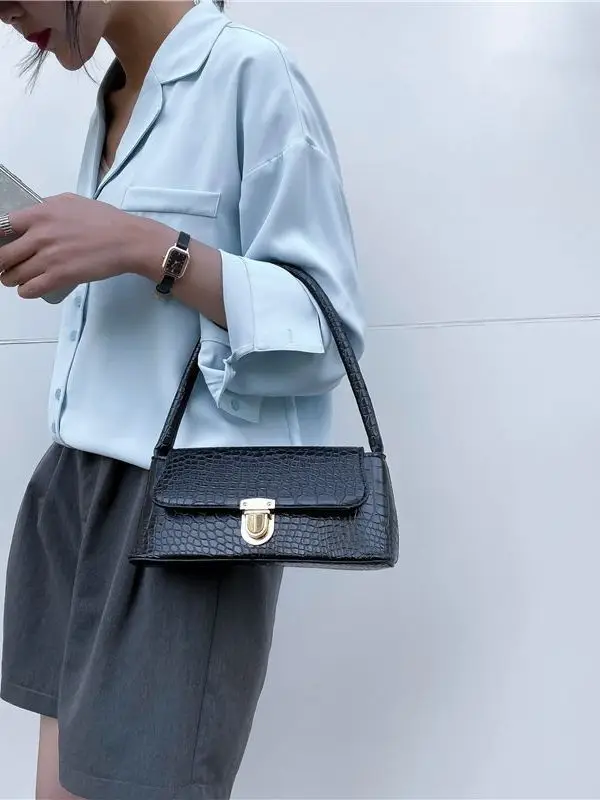 Women's Stone Pattern Shoulder Bag 2023 Summer - Image 6