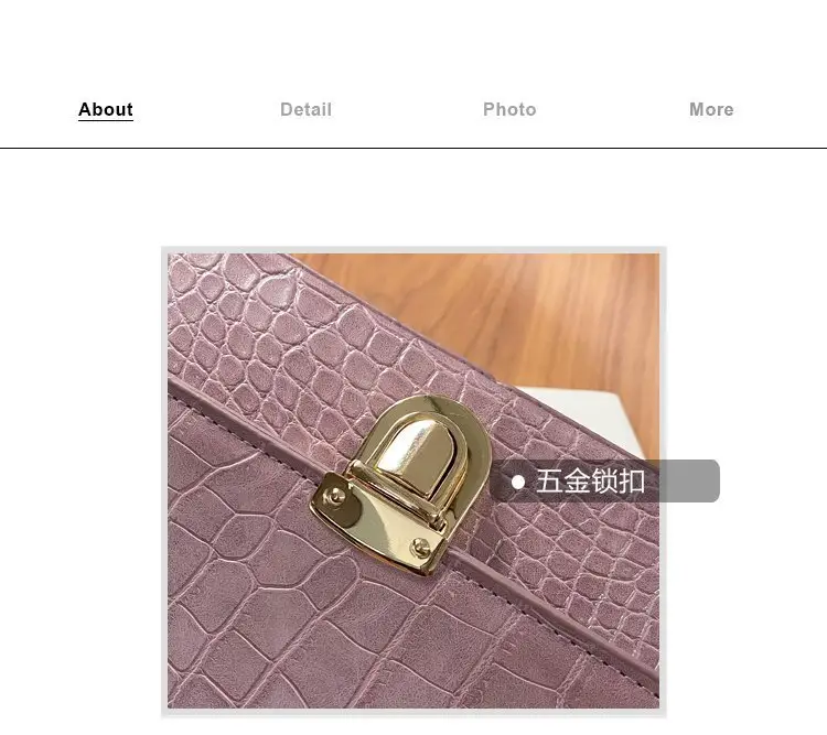 Women's Stone Pattern Shoulder Bag 2023 Summer — feature 4