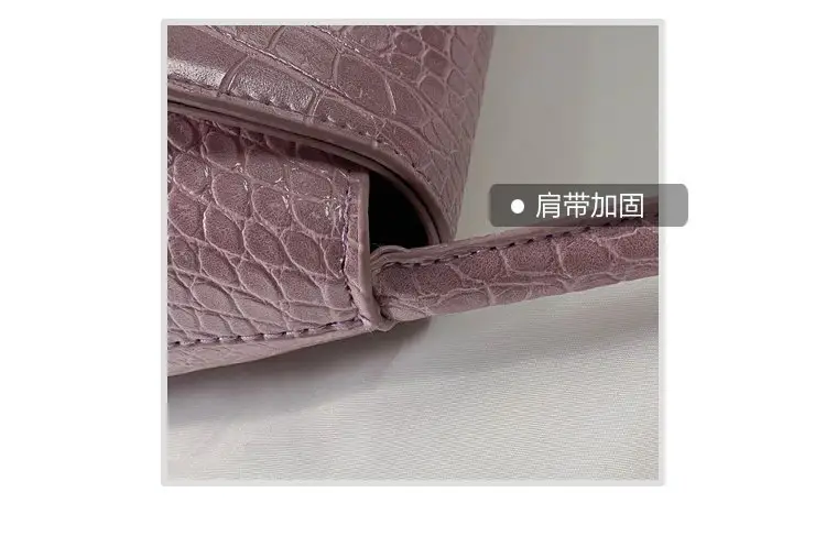 Women's Stone Pattern Shoulder Bag 2023 Summer — feature 6