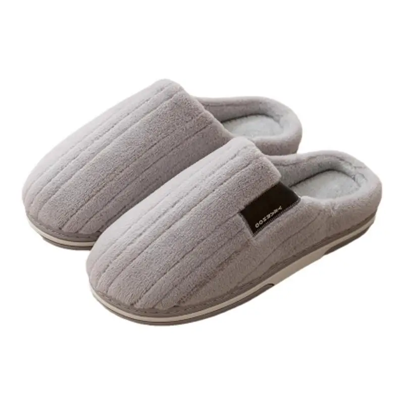 Men's Cotton Slippers for Winter, Indoor Home Use, 2026 New Model, Non-Slip, Warm, Cotton Shoes for Women in Winter