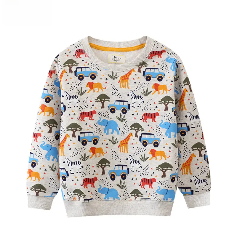 Spring Boys Long Sleeve Cartoon Sweatshirt 2025 - Image 2
