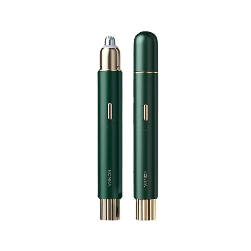 Electric Eyebrow Trimmer Green Portable Beauty Tool - Image 6
