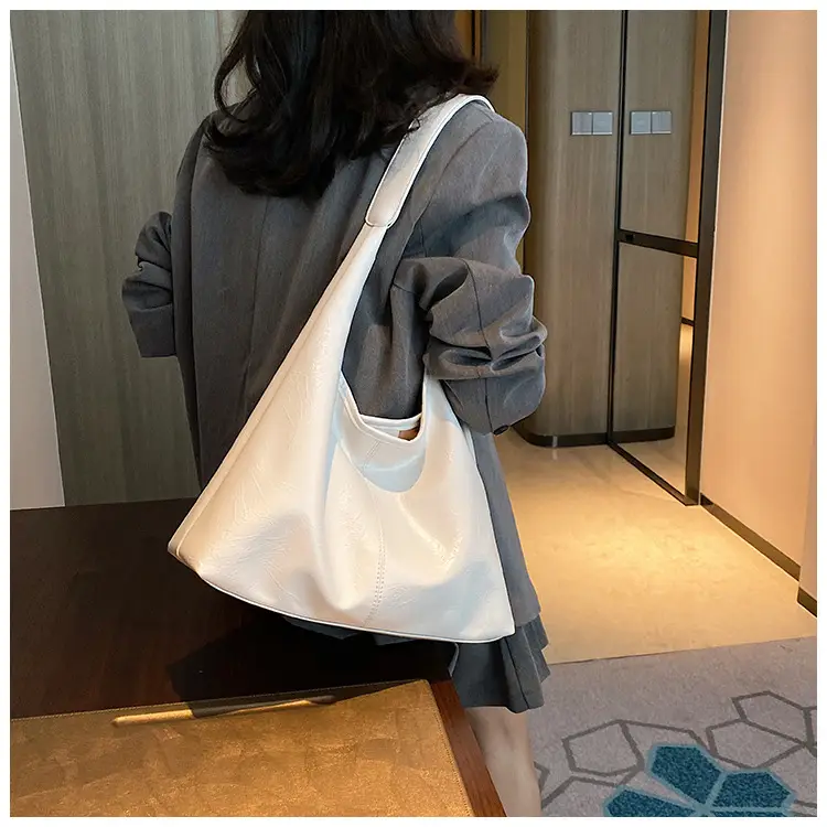Silver Textured Shoulder Bag for Women 2026 — feature 41