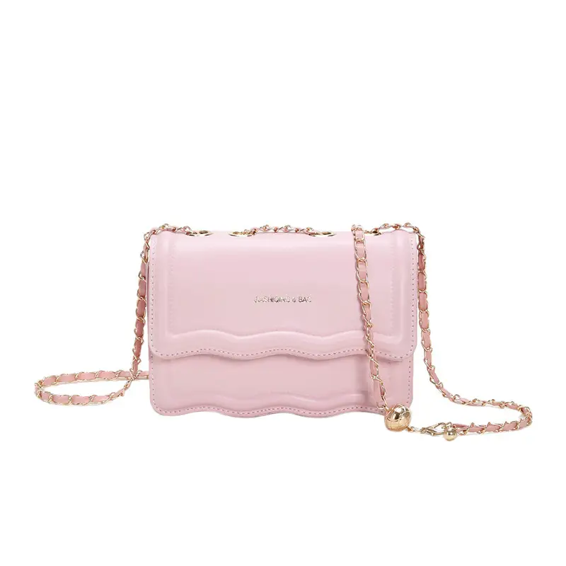 Pink Chain Shoulder Bag for Women 2023