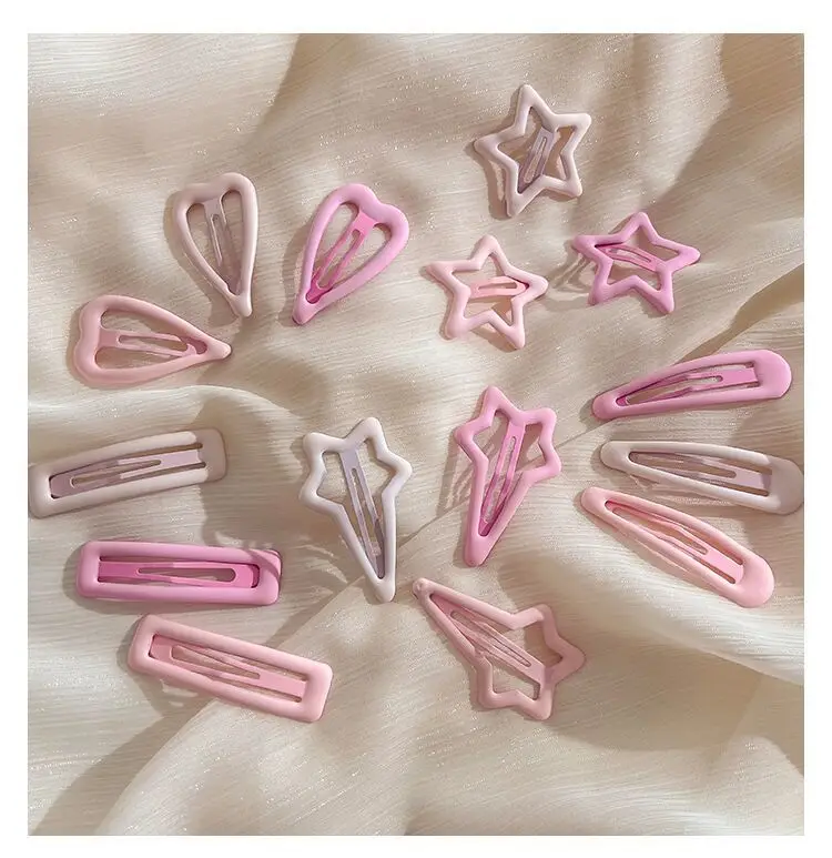 Cute Pink Star Hair Clips for Girls — feature 10