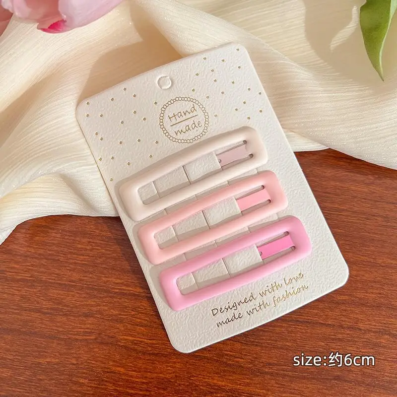 Cute Pink Star Hair Clips for Girls - Image 2