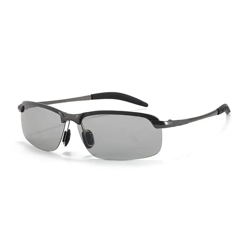 Smart Light-Activated Sunglasses for Men Black 5-30s - Image 9