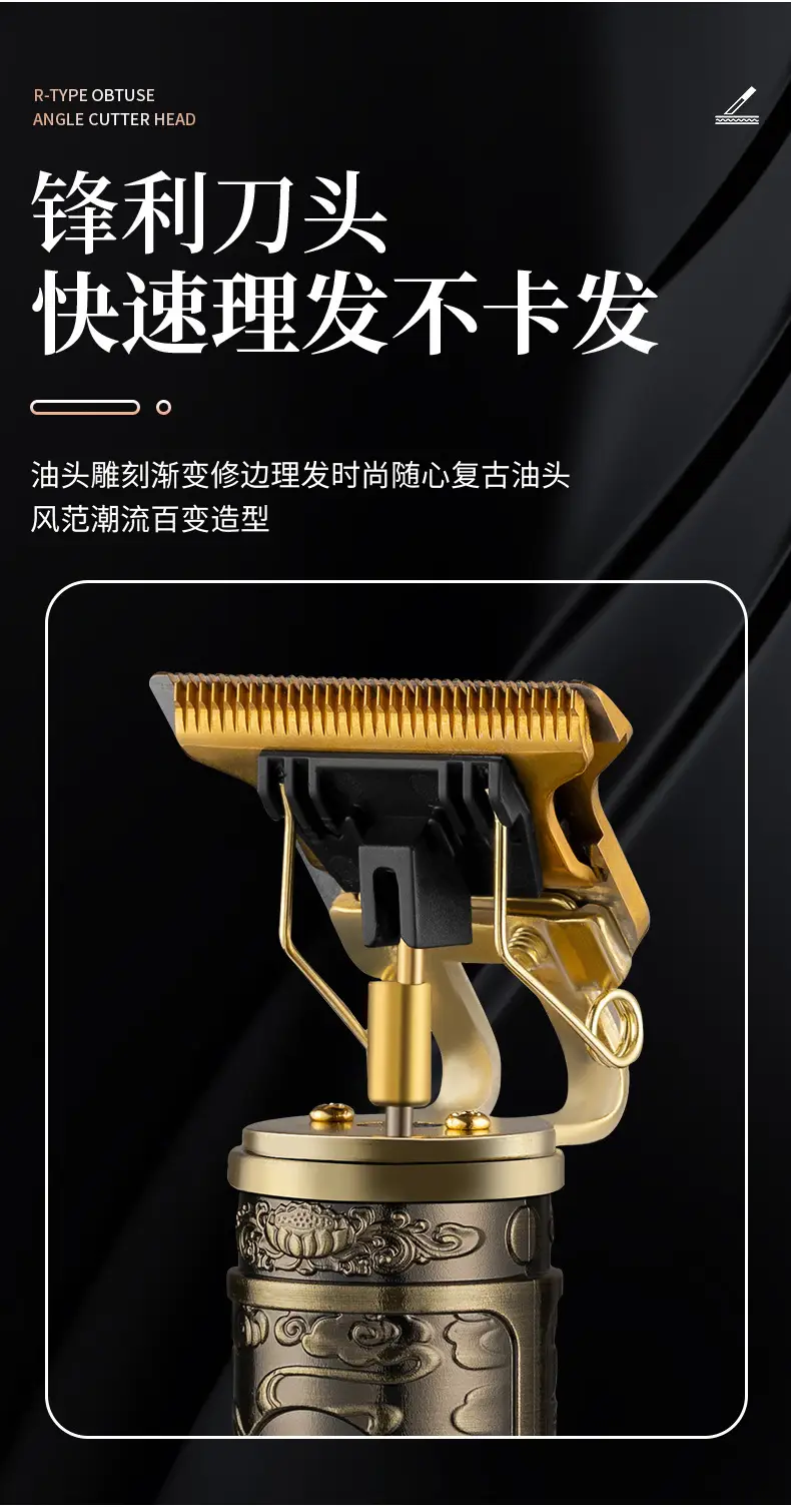 Electric Dragon Blade Hair Clipper with Oil Head — feature 20