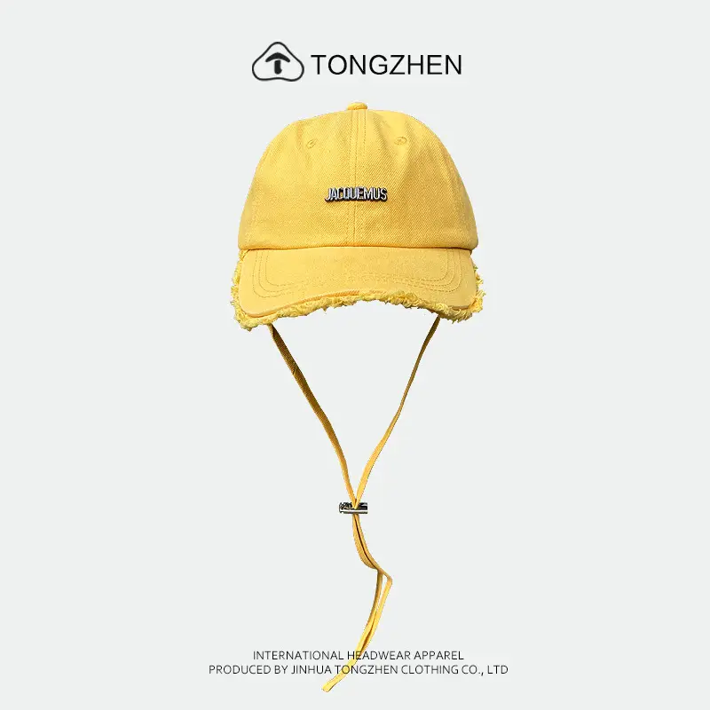 Women's Green Printed Baseball Cap with Windproof Rope - Image 6