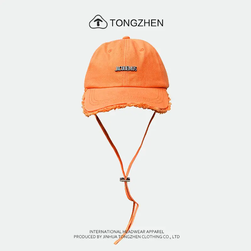 Women's Green Printed Baseball Cap with Windproof Rope - Image 7