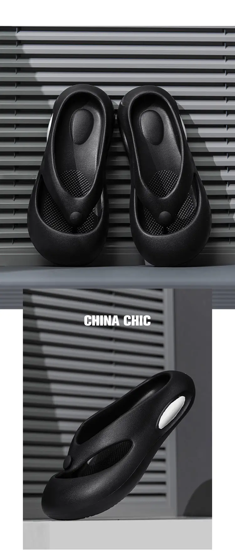 Baotou Flip-Flops Men's Fashionable Outdoor Slippers Men's Summer Fashionable Outer Wear Men's Clip-legged Distinctive Korean Style Beach Sandals — feature 20