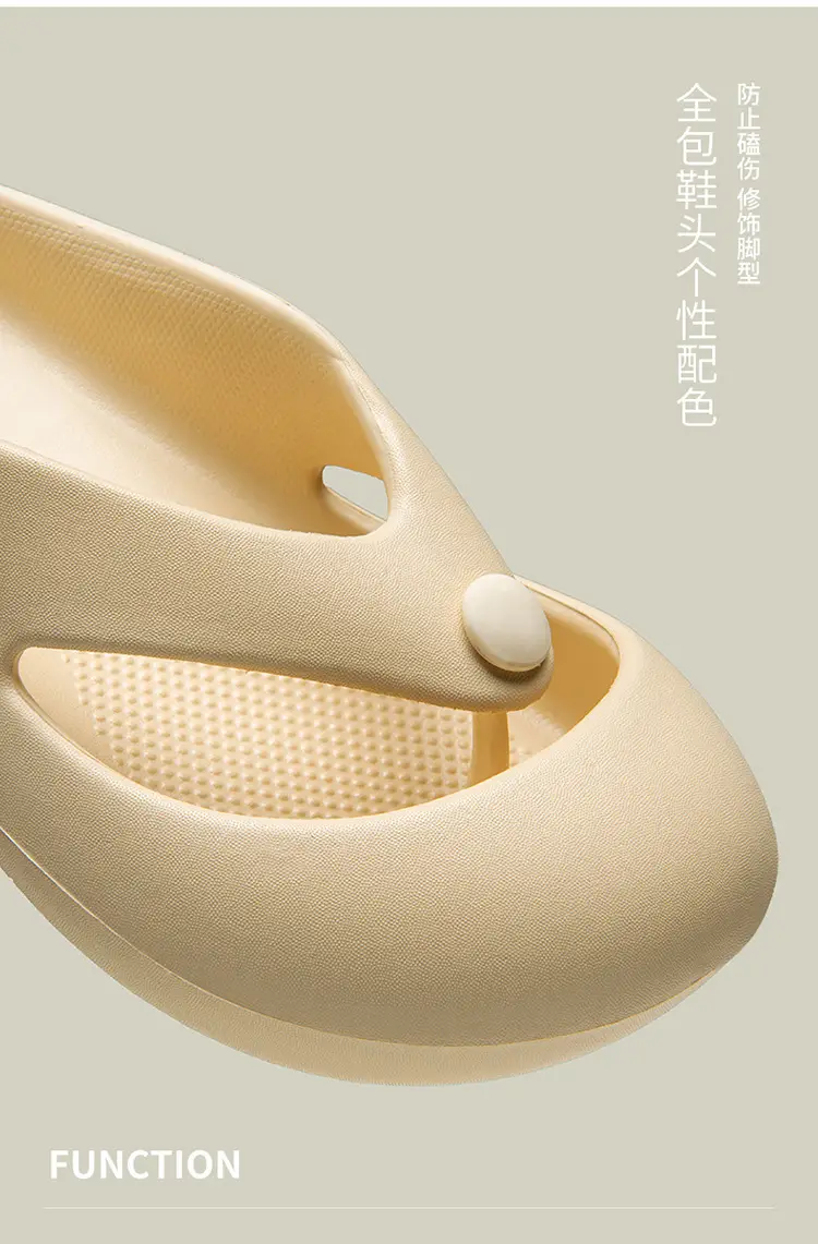 Baotou Flip-Flops Men's Fashionable Outdoor Slippers Men's Summer Fashionable Outer Wear Men's Clip-legged Distinctive Korean Style Beach Sandals — feature 5