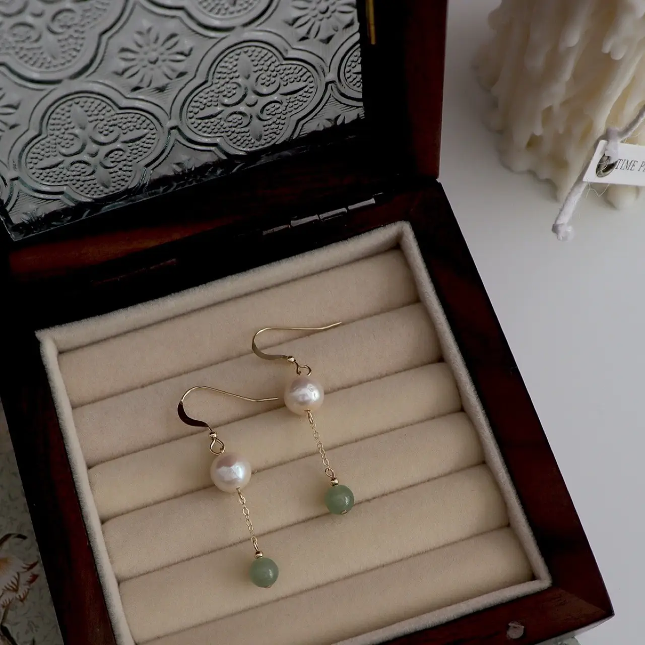 Vintage Pearl Earrings for Girls Fashion Ear Hooks - Image 4