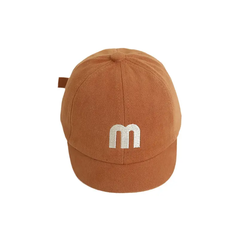 Navy Blue Letter Embroidered Baseball Cap for Kids