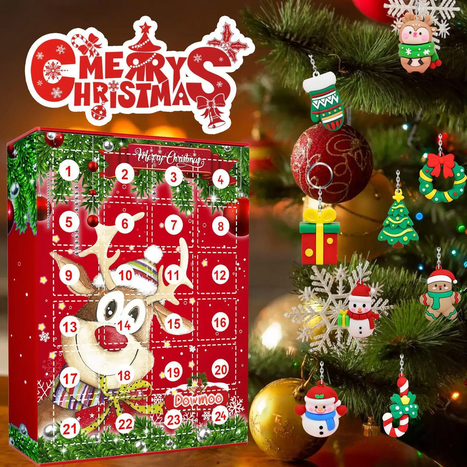EELHOE Christmas 24-Day Blind Box Train Toy - Image 7