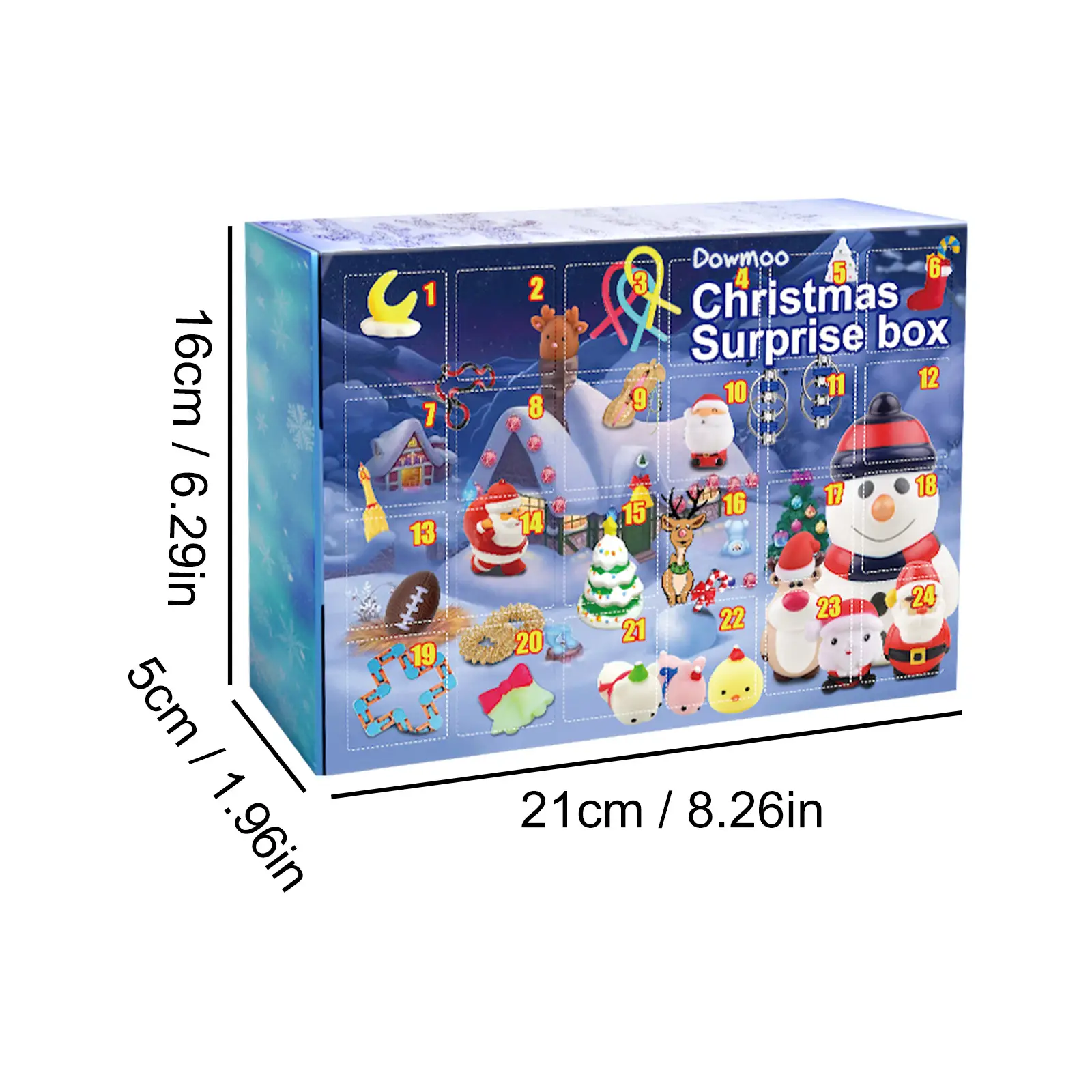 EELHOE Christmas 24-Day Blind Box Train Toy — feature 5