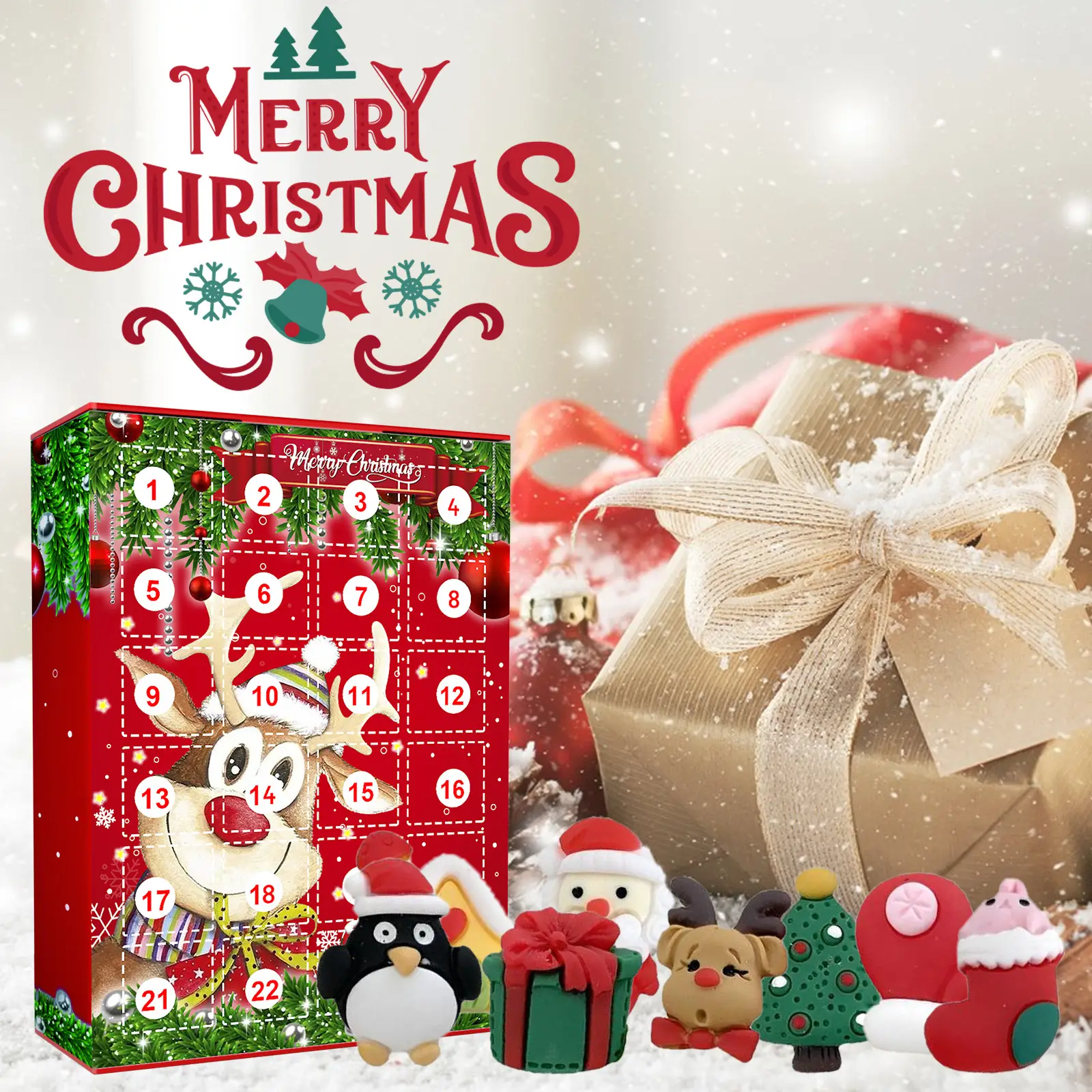 EELHOE Christmas 24-Day Blind Box Train Toy — feature 9