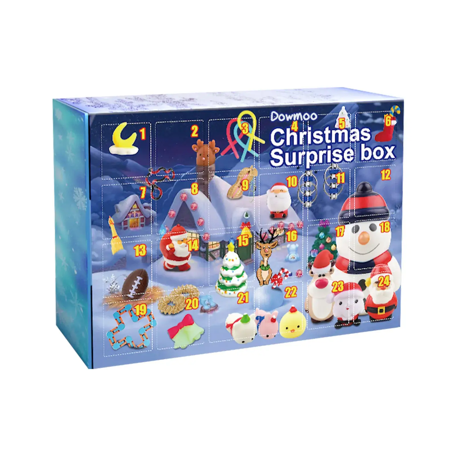 EELHOE Christmas 24-Day Blind Box Train Toy - Image 2