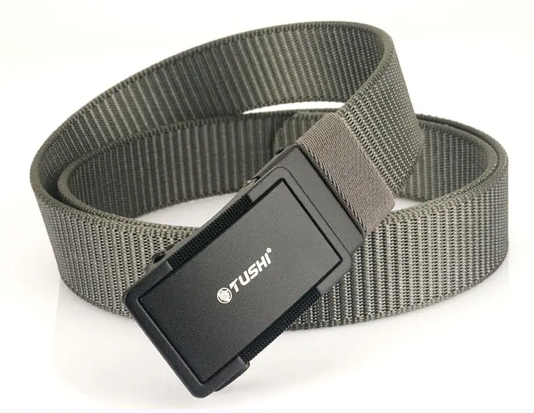 Men's Black Nylon Belt with Adjustable Strap β feature 18