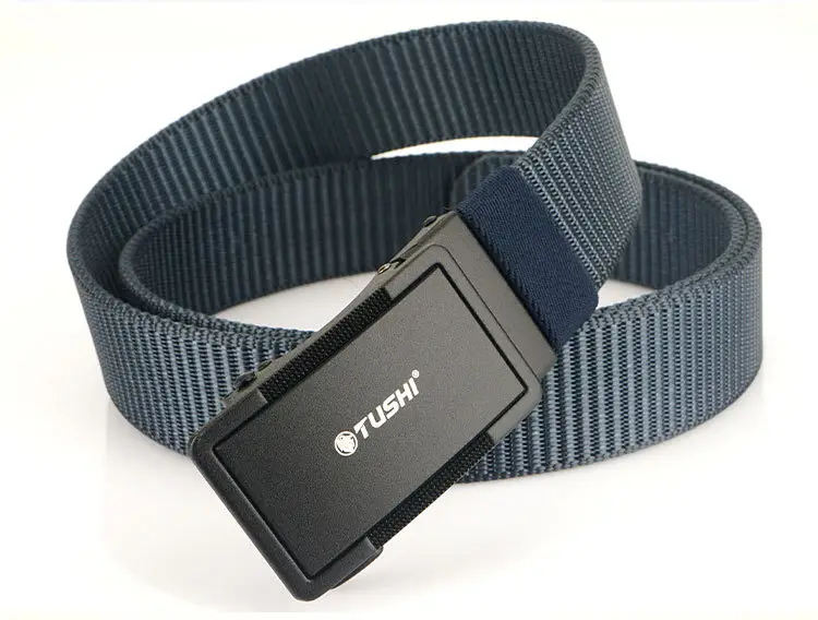 Men's Black Nylon Belt with Adjustable Strap β feature 19