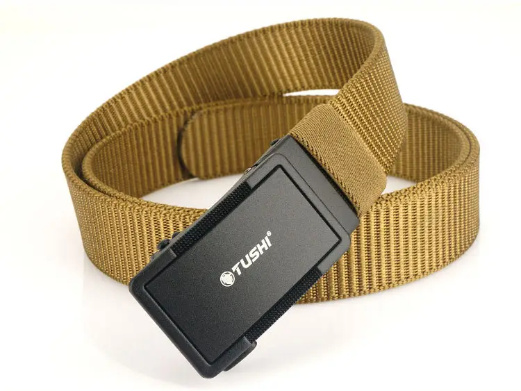 Men's Black Nylon Belt with Adjustable Strap β feature 21