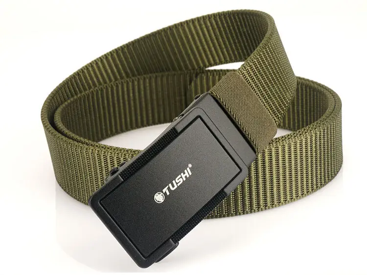 Men's Black Nylon Belt with Adjustable Strap β feature 22