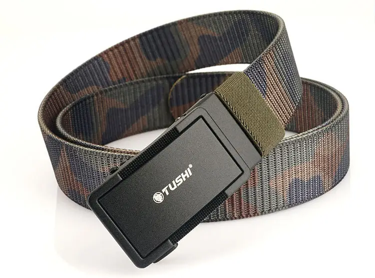 Men's Black Nylon Belt with Adjustable Strap β feature 24