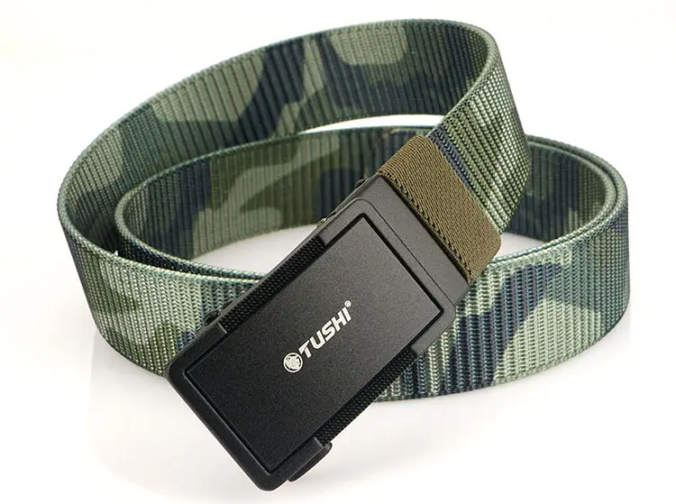 Men's Black Nylon Belt with Adjustable Strap β feature 25
