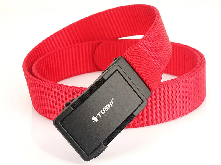 Men's Black Nylon Belt with Adjustable Strap β feature 26