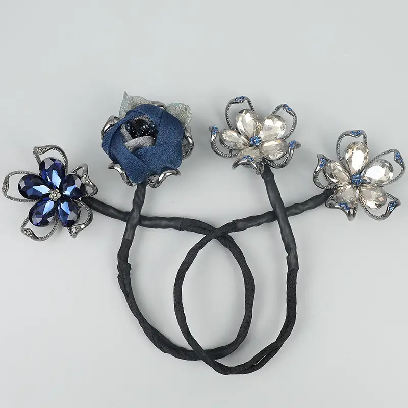 Crystal Flower Hair Clip for Women 2023 New - Image 6