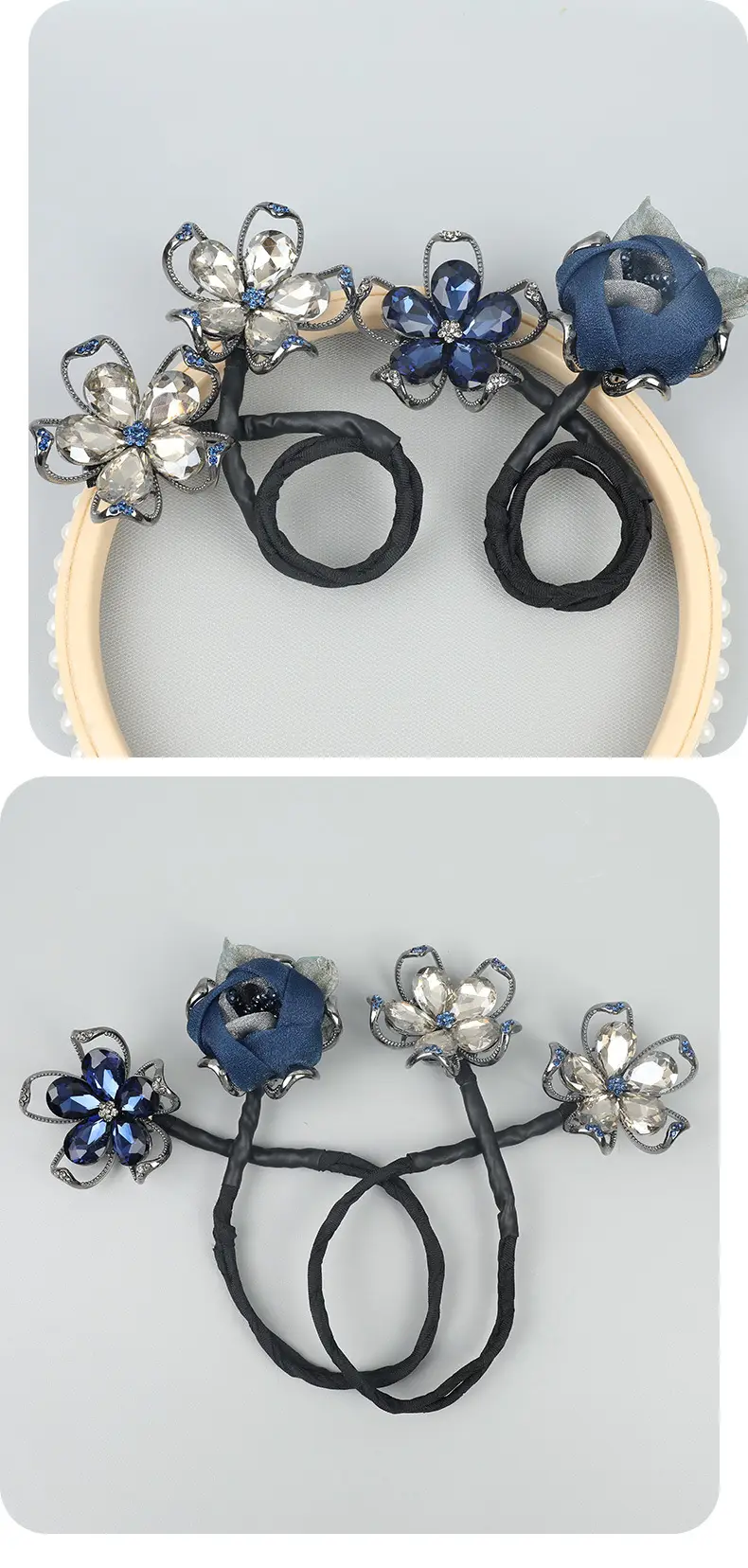 Crystal Flower Hair Clip for Women 2023 New — feature 10