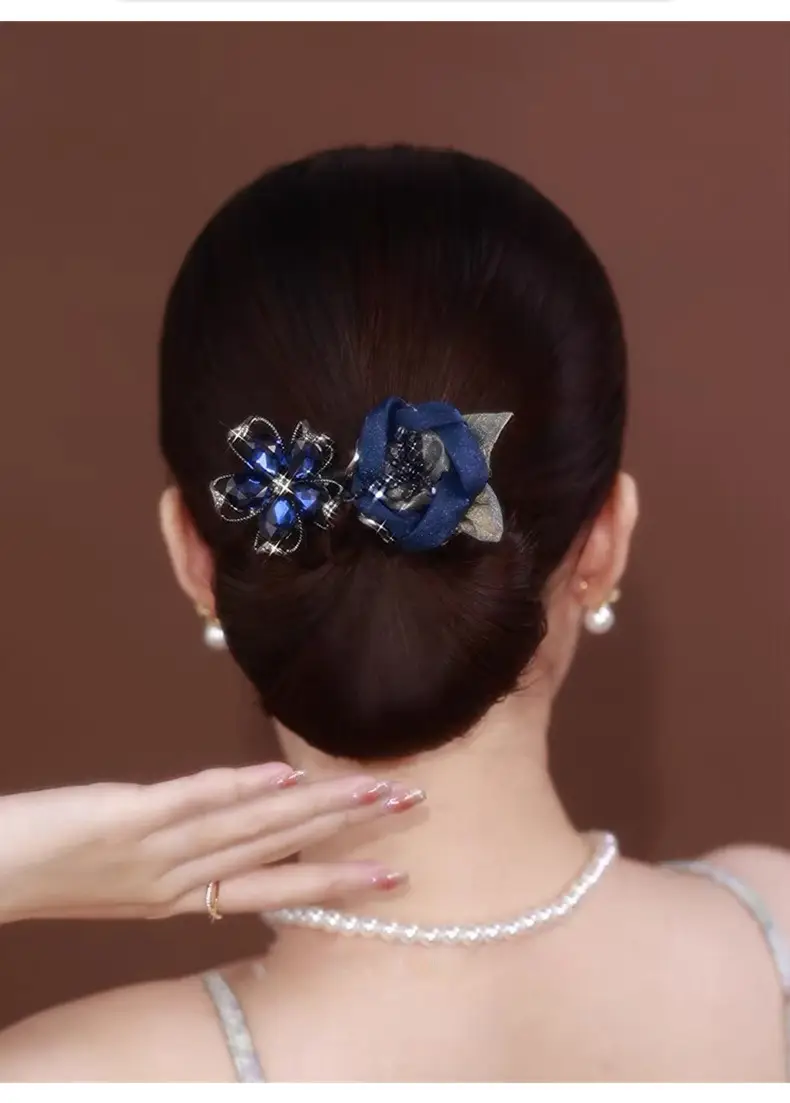 Crystal Flower Hair Clip for Women 2023 New — feature 4