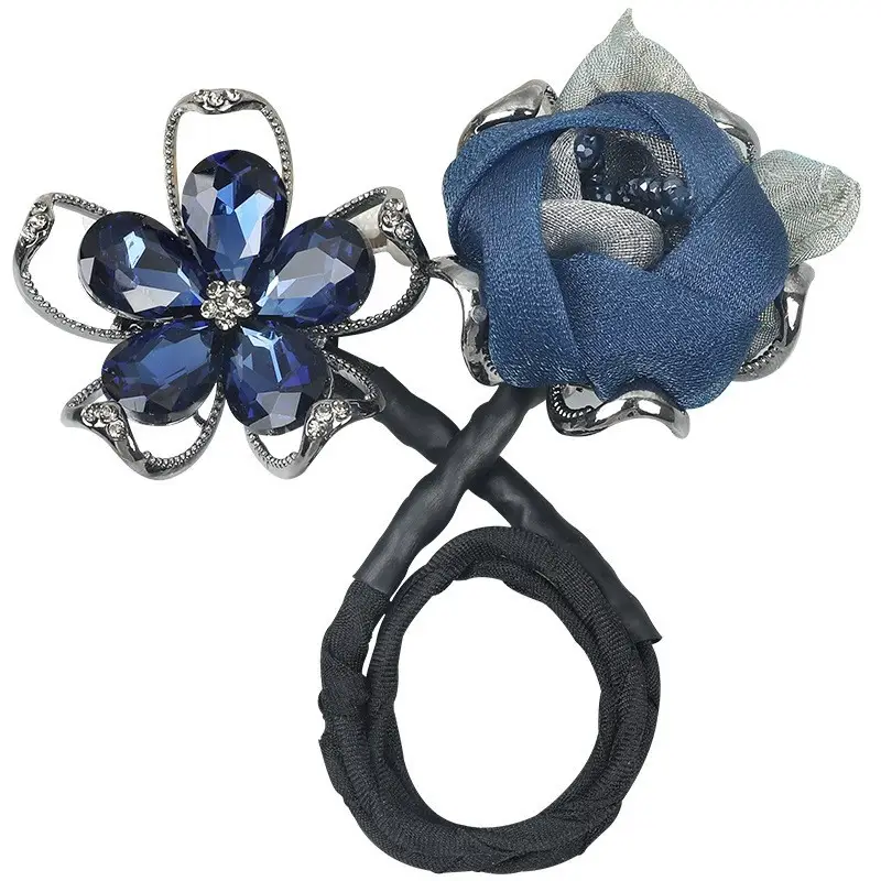 Crystal Flower Hair Clip for Women 2023 New - Image 2