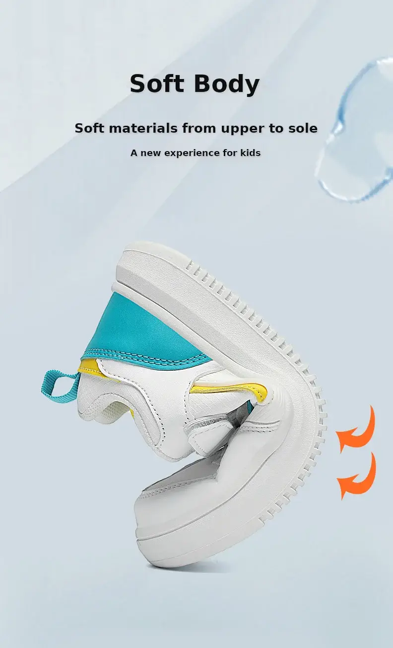 Wholesale Boys Sports Board Shoes White Blue Large โ feature 10