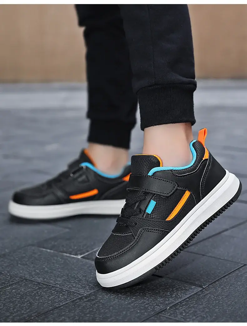 Wholesale Boys Sports Board Shoes White Blue Large โ feature 20