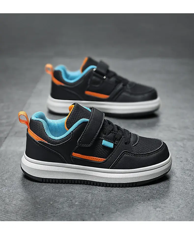 Wholesale Boys Sports Board Shoes White Blue Large โ feature 23