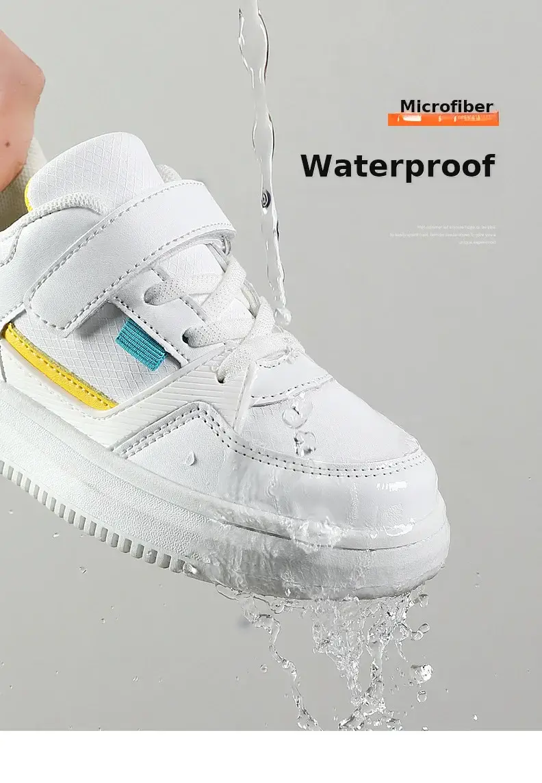 Wholesale Boys Sports Board Shoes White Blue Large โ feature 3
