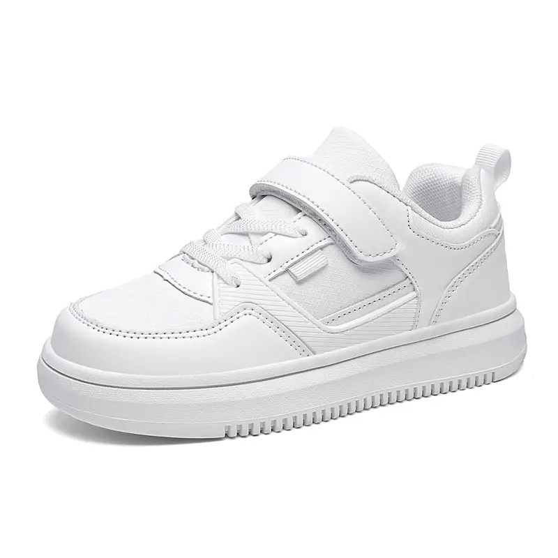Wholesale Boys Sports Board Shoes White Blue Large - Image 3