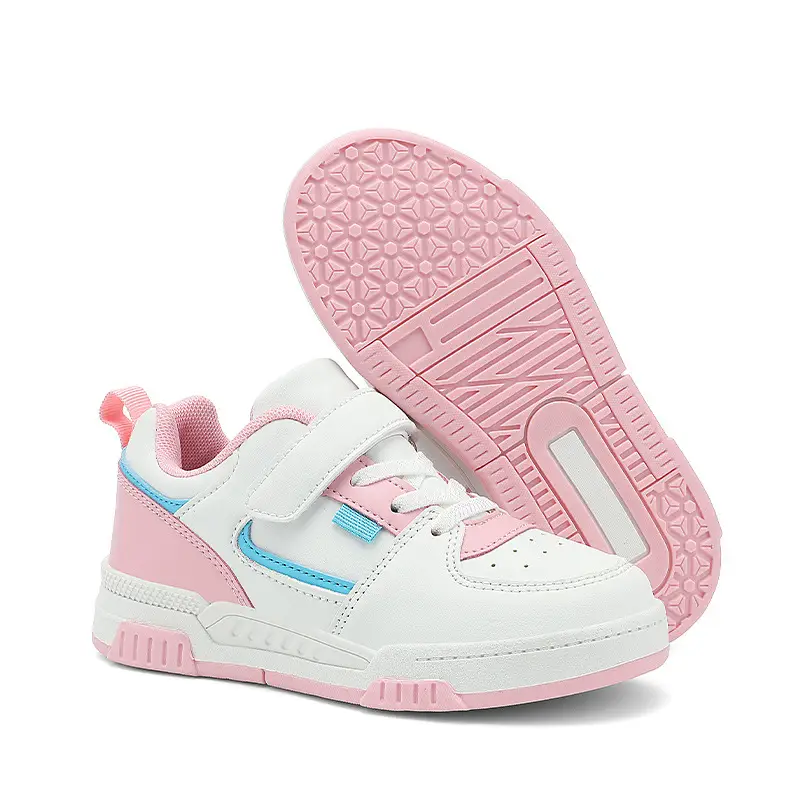 Wholesale Boys Sports Board Shoes White Blue Large - Image 5