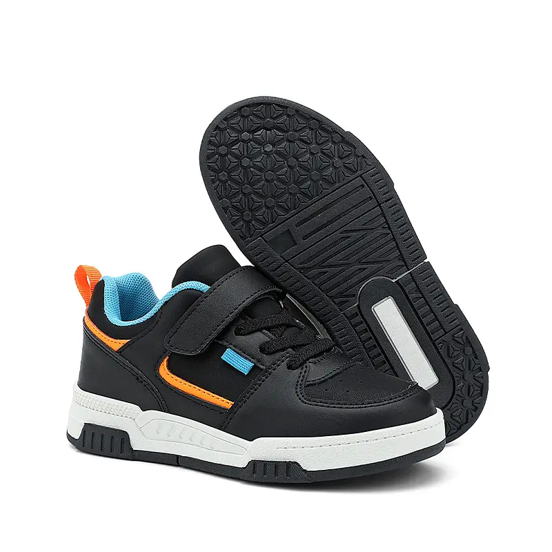 Wholesale Boys Sports Board Shoes White Blue Large - Image 6
