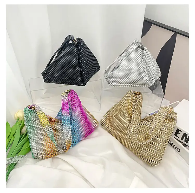2023 Summer Women's Distinctive Black Knitted Shoulder Bag — feature 27