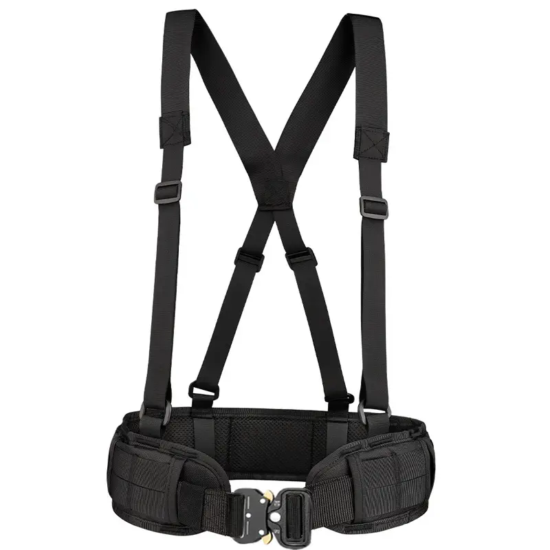 Tactical Multi-Use Belt with Carabiner and Waist Seal