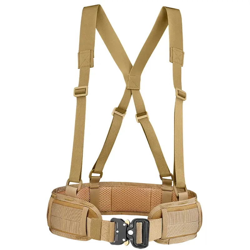 Tactical Multi-Use Belt with Carabiner and Waist Seal