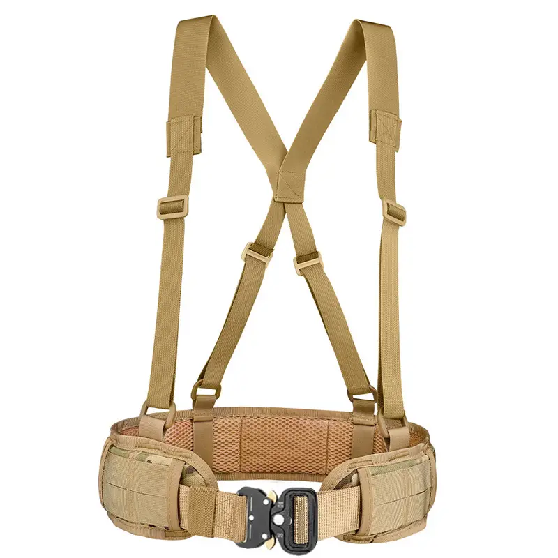 Tactical Multi-Use Belt with Carabiner and Waist Seal